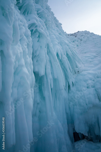 ice caves on Baikal