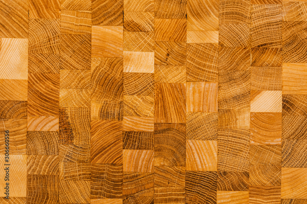 Fototapeta premium wooden cutting board close-up. wood texture. background