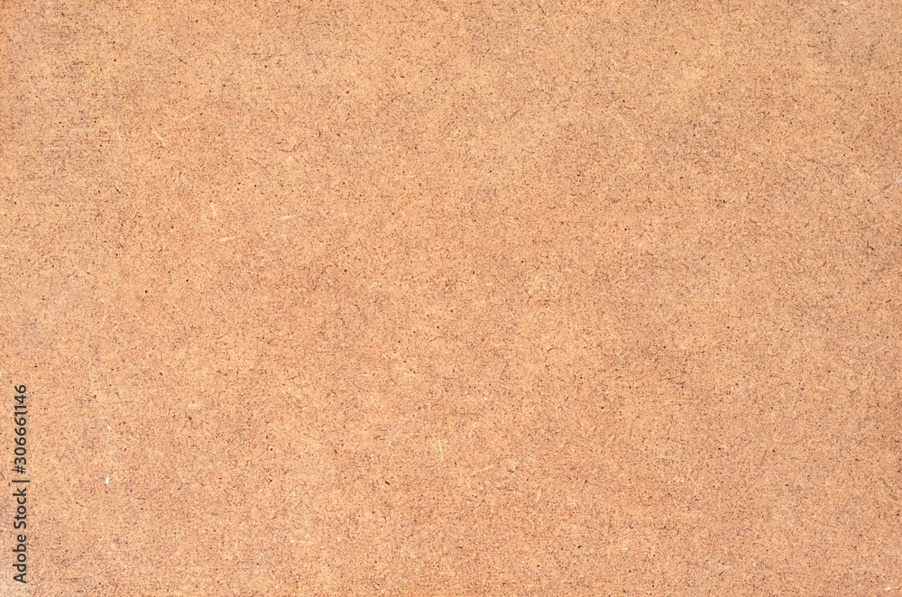 Fototapeta premium Crumpled art plain paper craft texture. Old paper backdrop, copyspace , top view.