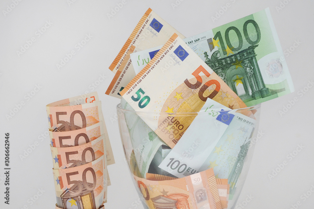 Euros - Money - euro cash background. Euro Money Banknotes Euros - Money - euro cash background. Euro Money Banknotes