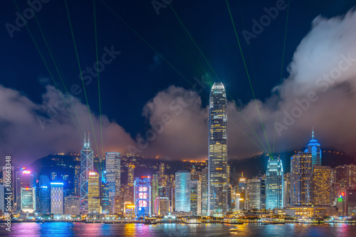 A Symphony of Lights in Hong Kong
