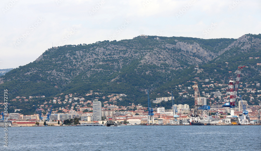 Toulon harbor