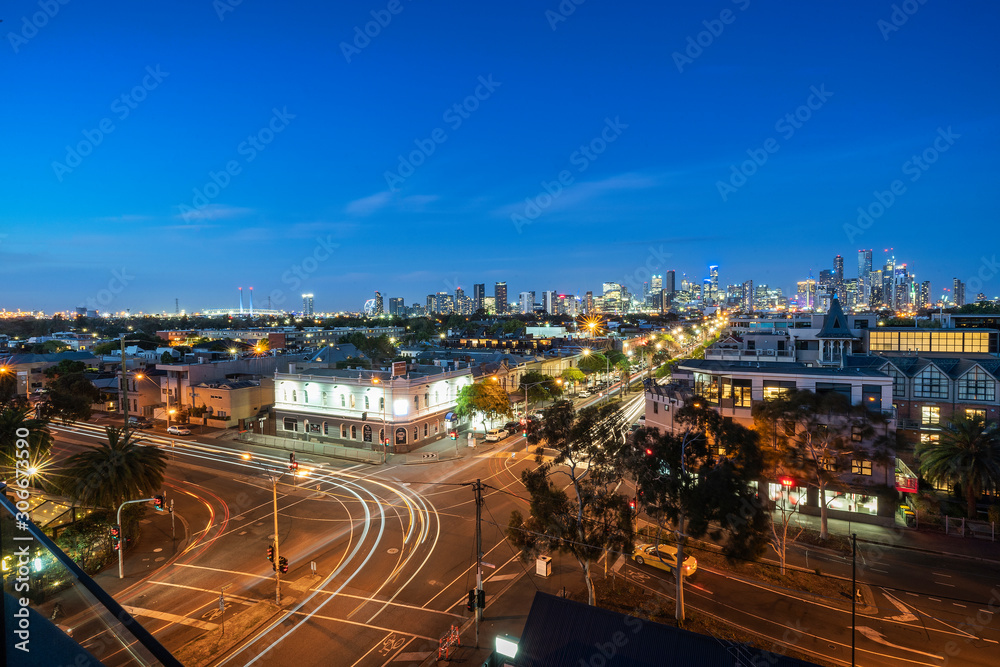 Fototapeta premium city at night