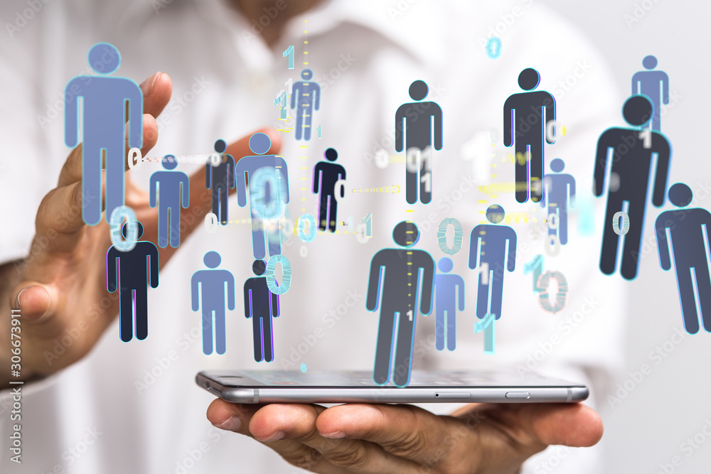 business, people, communication, social network and technology concept