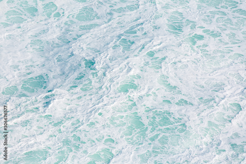 blue texture of ocean