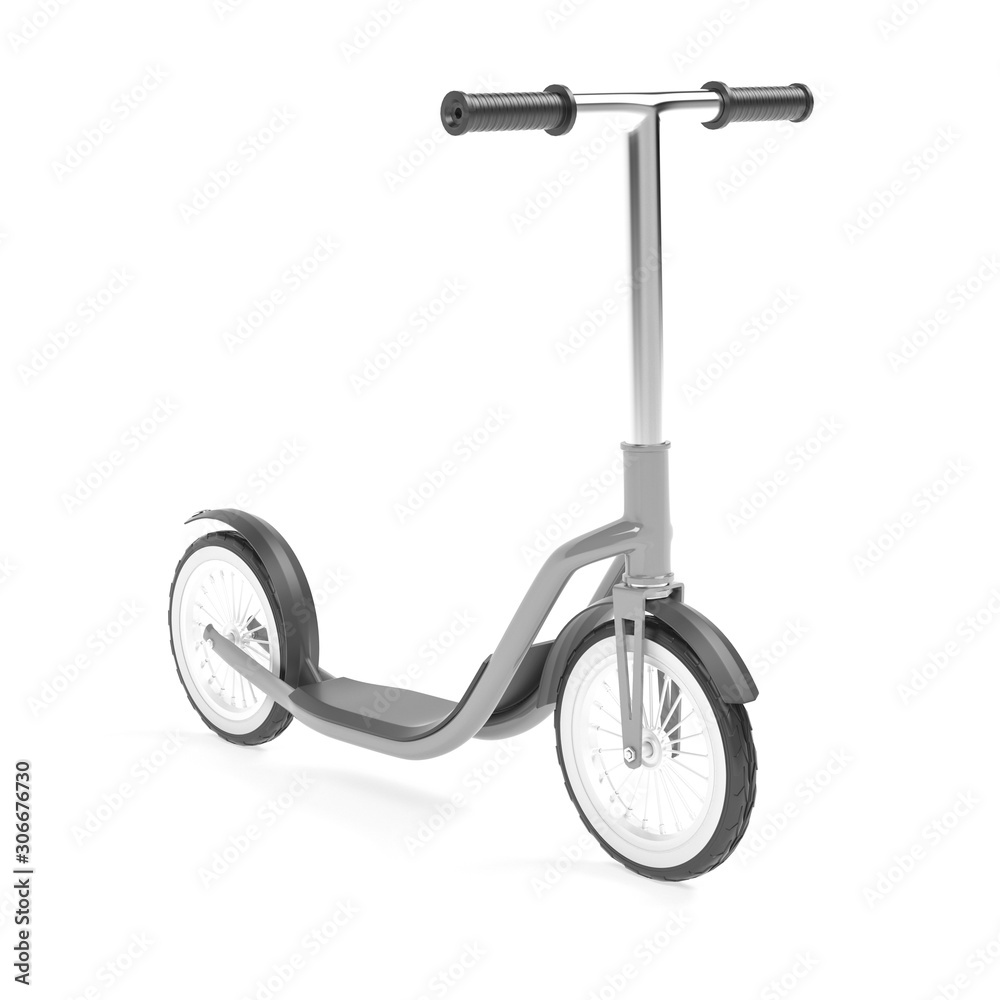 Scooter. 3d rendering illustration Scooter. 3d rendering illustration