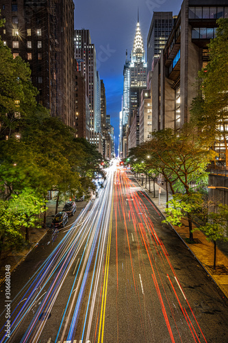 Light Trails, NYC © Monsieur Olivier