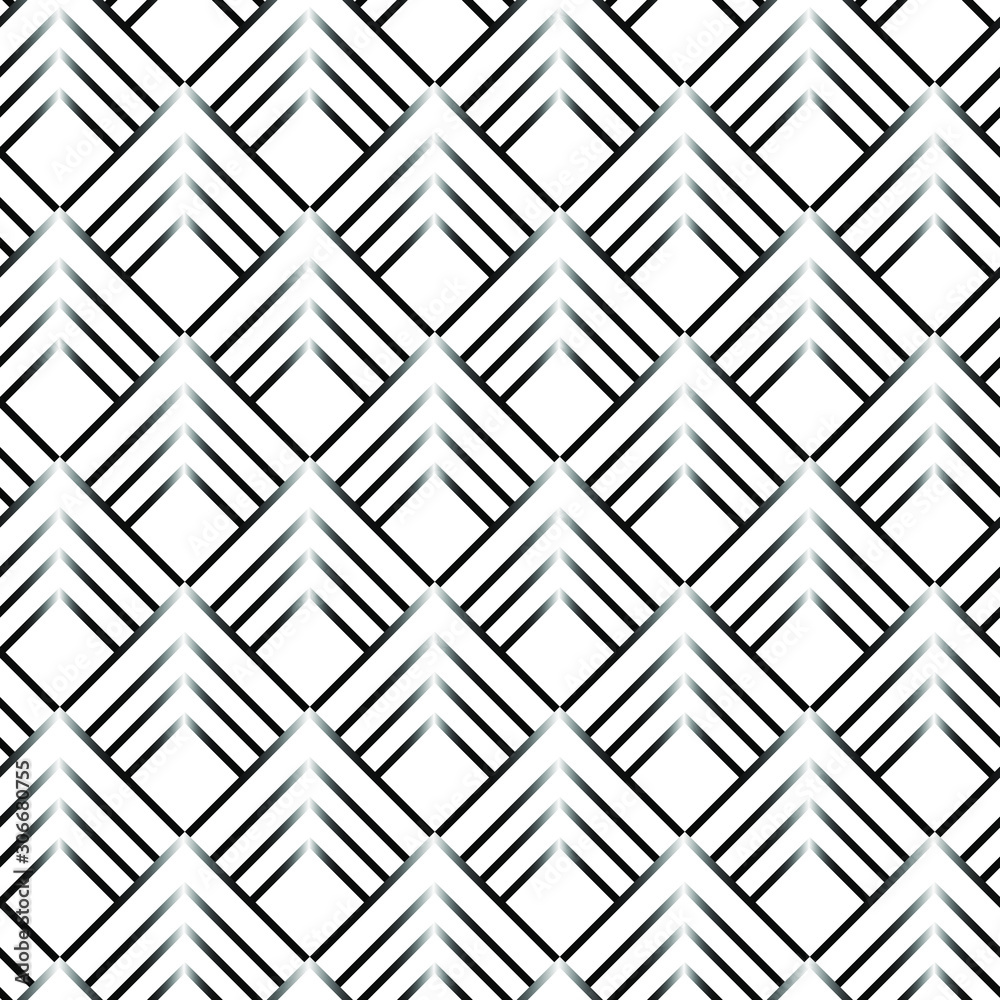 Abstract geometric black and white seamless pattern for web page, textures, card, poster, fabric, textile. Monochrome graphic repeating design. Modern minimalist stylish ornament. Abstract geometric black and white seamless pattern for web page, textures, card, poster, fabric, textile. Monochrome graphic repeating design. Modern minimalist stylish ornament.