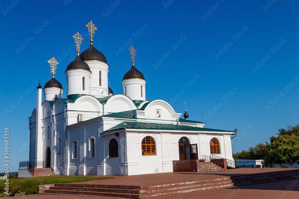 Fototapeta premium Transfiguration cathedral in Transfiguration monastery in Murom, Russia