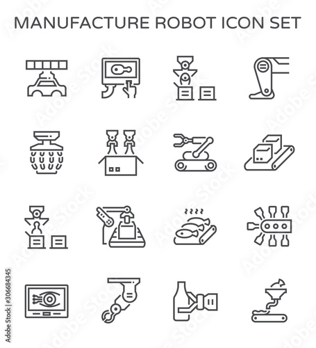 robot production icon