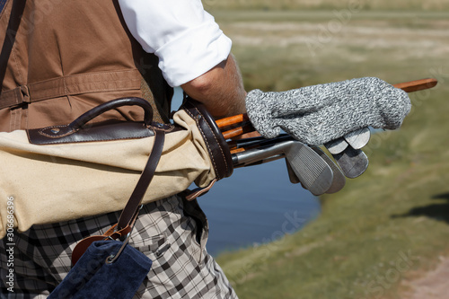 Hickory Golfbag Carried  photo