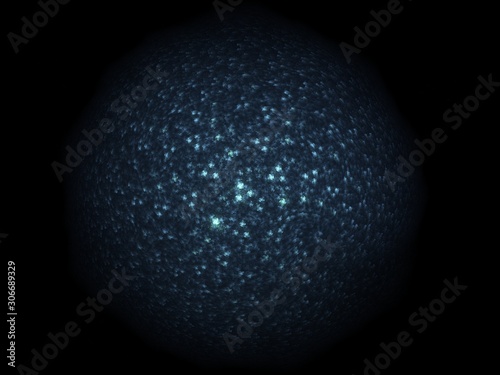 Shiny silver particles texture background