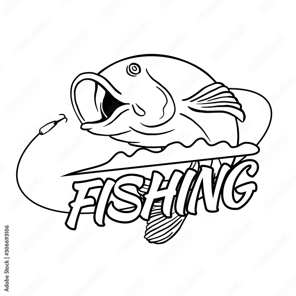 Bait Logo Fish: Over 14,836 Royalty-Free Licensable Stock Vectors & Vector  Art
