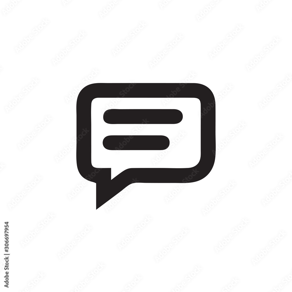 Chat icon vector isolated on background. Trendy message symbol. Pixel perfect. illustration EPS 10. - Vector... Chat icon vector isolated on background. Trendy message symbol. Pixel perfect. illustration EPS 10. - Vector...