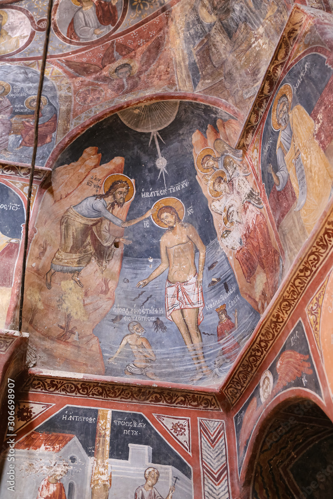 Church of Holy Apostles in Pyrgi, Chios Island, Greece