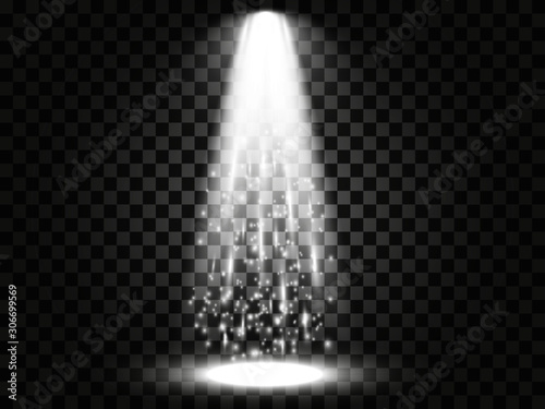 Vector Lens Flare - lens Light effects vector illustration.