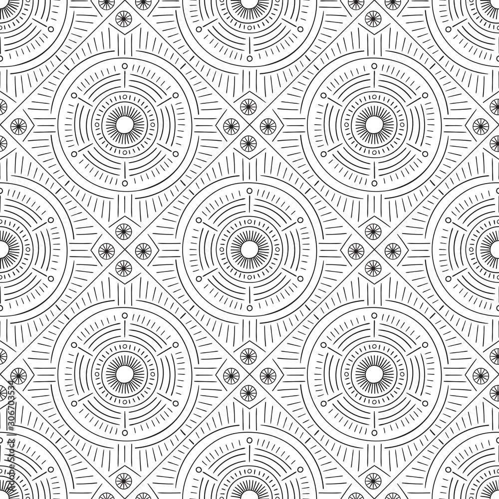 Vector Seamless Abstract Pattern Vector Seamless Abstract Pattern