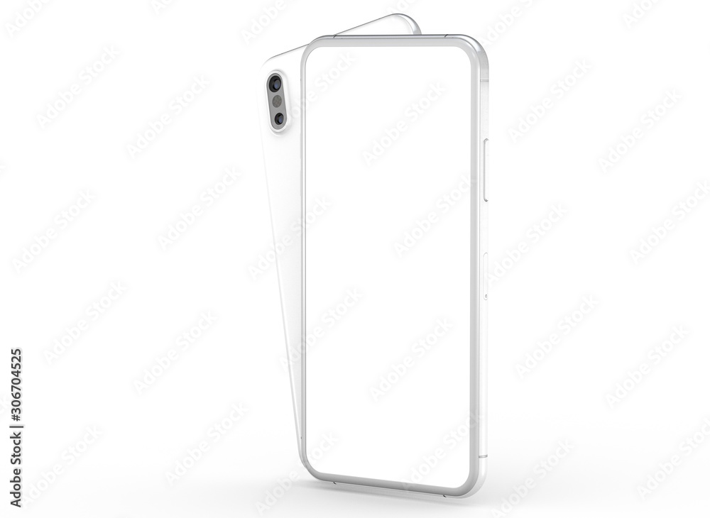 smartphone device digital 3d rendering smartphone device digital 3d rendering