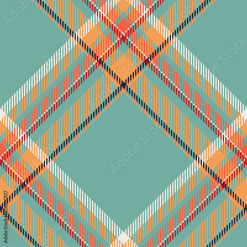Tartan scotland seamless plaid pattern vector. Retro background fabric. Vintage check color square geometric texture.