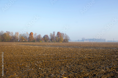 German countryside landscape, Lower Rhine Region