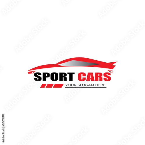 Free Download sport car logo template design vector - Vector - GFXLoad
