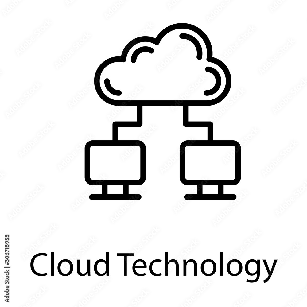 Cloud Technology Vector Cloud Technology Vector