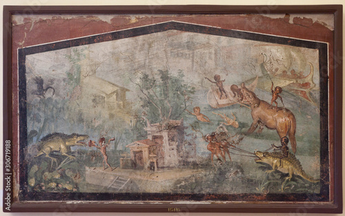 Fresco from Pompeii (Pompei)