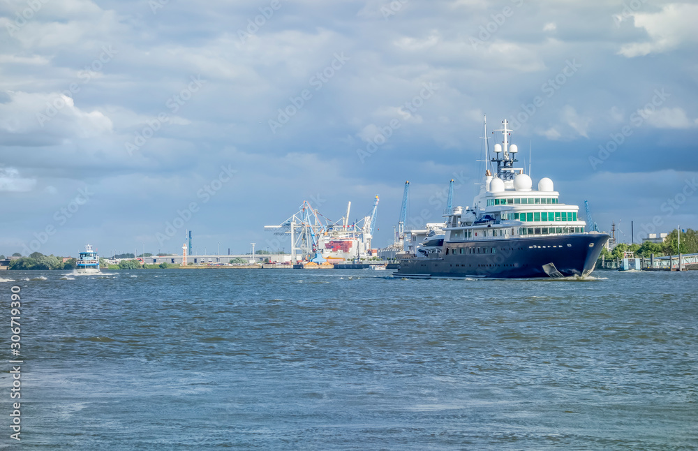ship in Hamburg