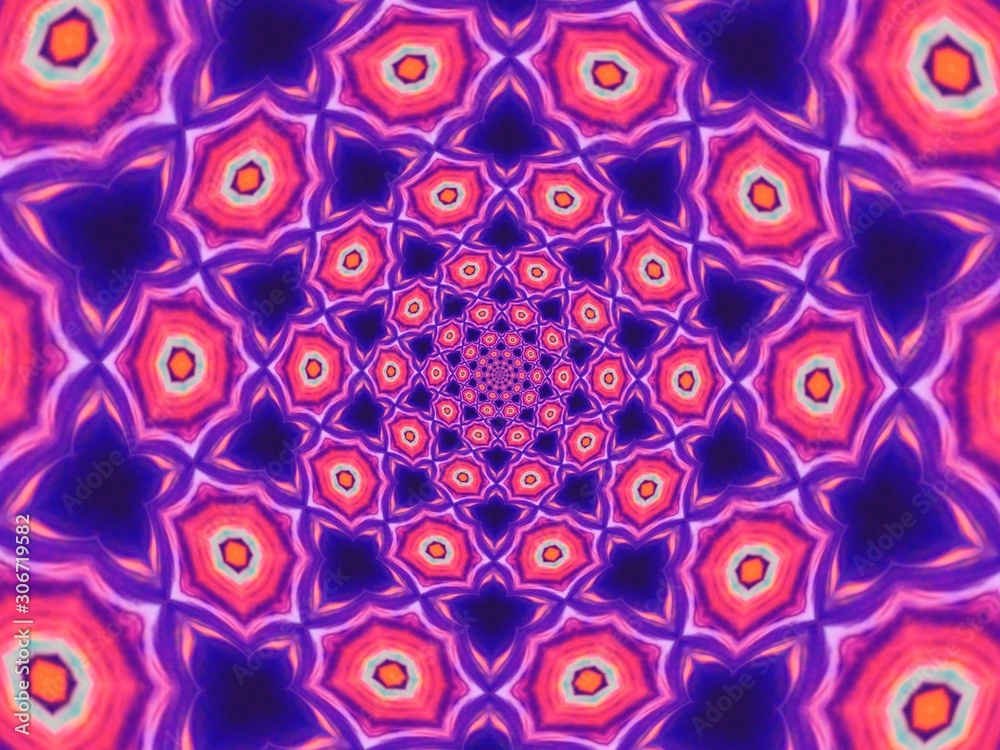 Colorful digital graphic kaleidoscope symmetry mandala style in laser light sunray trial pattern, Tie Dye , spiderweb art abstract background for art projects, banner, business, card, 3D, template Colorful digital graphic kaleidoscope symmetry mandala style in laser light sunray trial pattern, Tie Dye , spiderweb art abstract background for art projects, banner, business, card, 3D, template