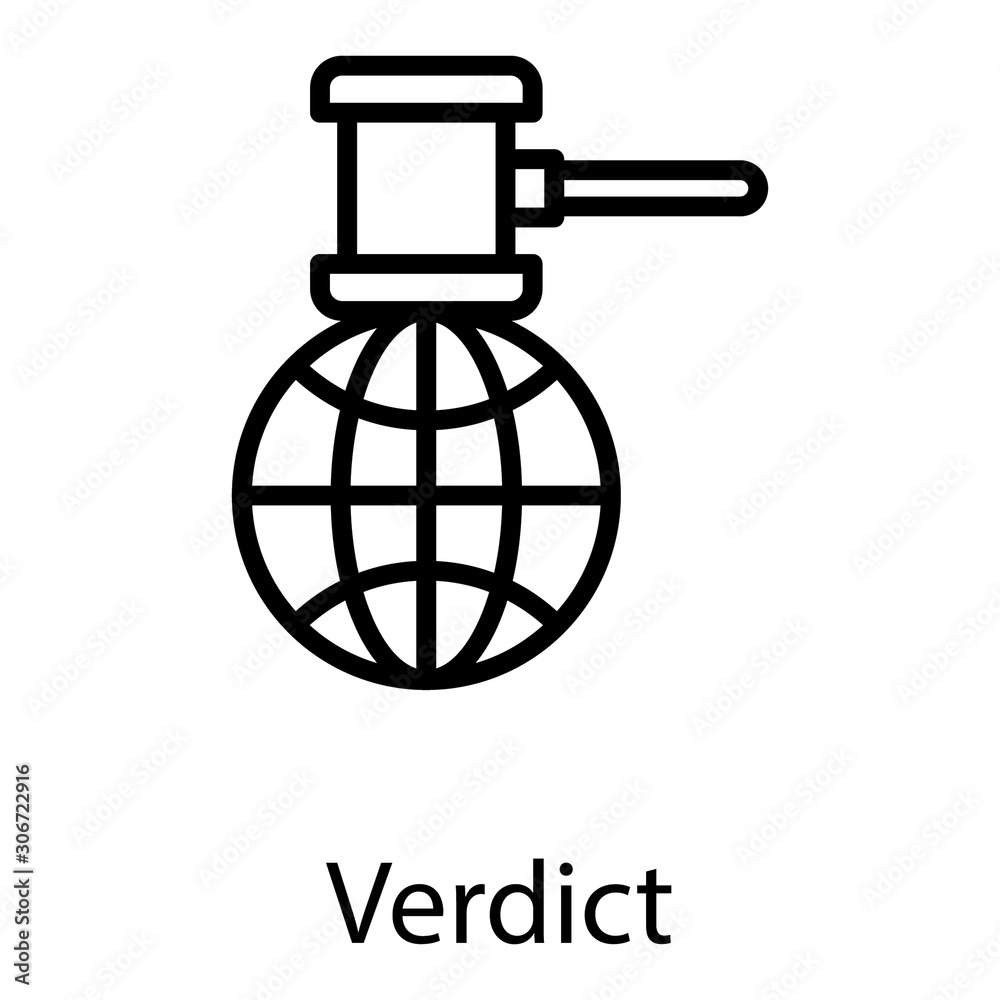 Verdict Line Vector Verdict Line Vector