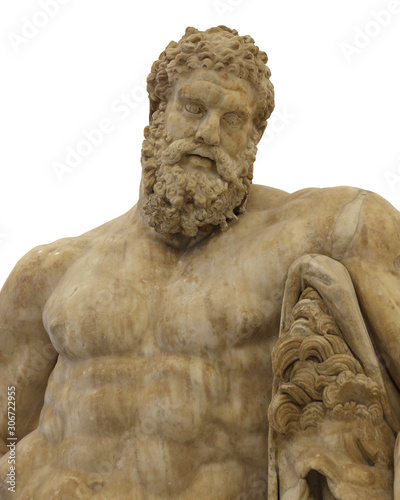 Statue of Heracles, Farnese Hercules. photo