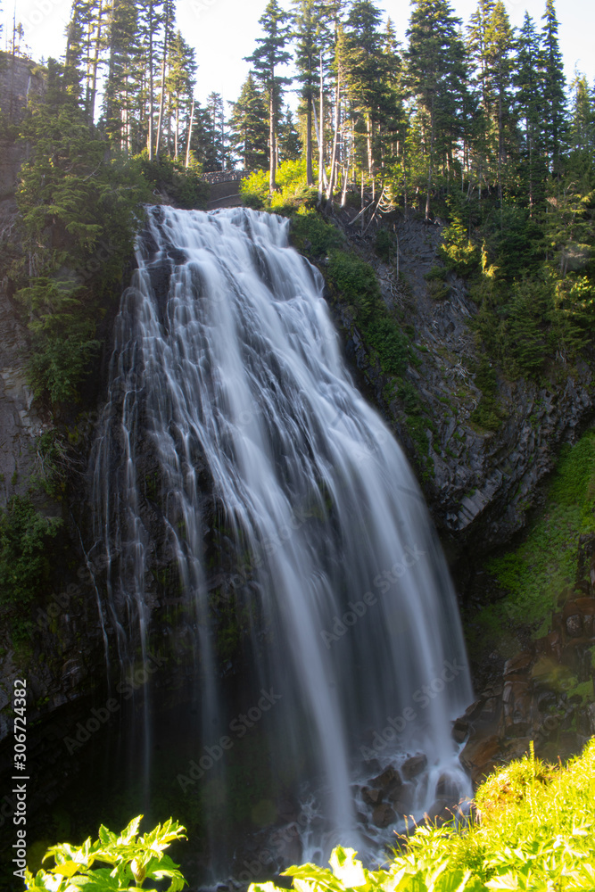 Obraz premium waterfall in forest