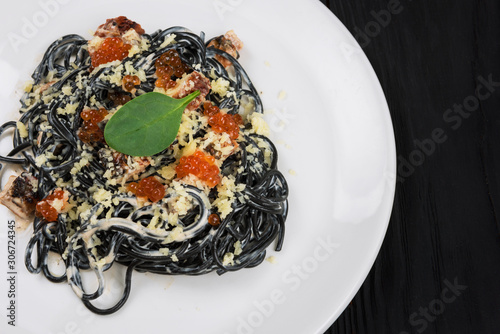 Black pasta with cuttlefish...