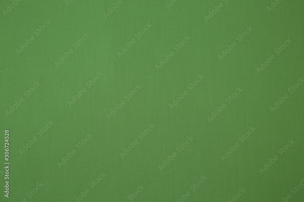 green fabric abstract background with copy space for text or image, seamless pattern