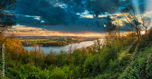 Lake Baldeney in the south of Essen is well known for its beautiful landscape and great sudowns