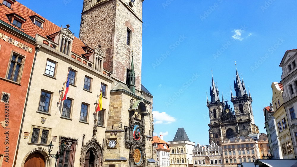 Obraz premium Old Town Square in Prague, Czech republic