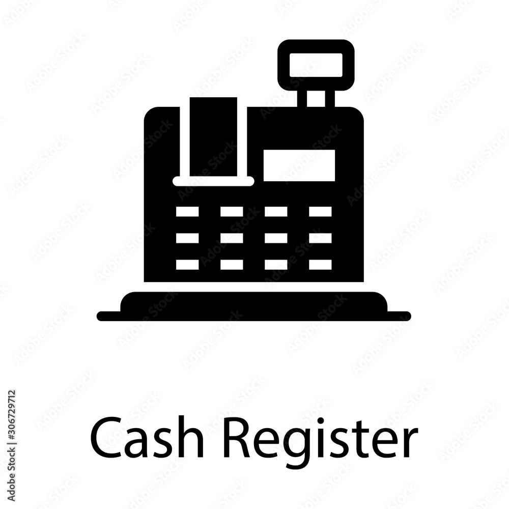 Cash Register Vector Cash Register Vector
