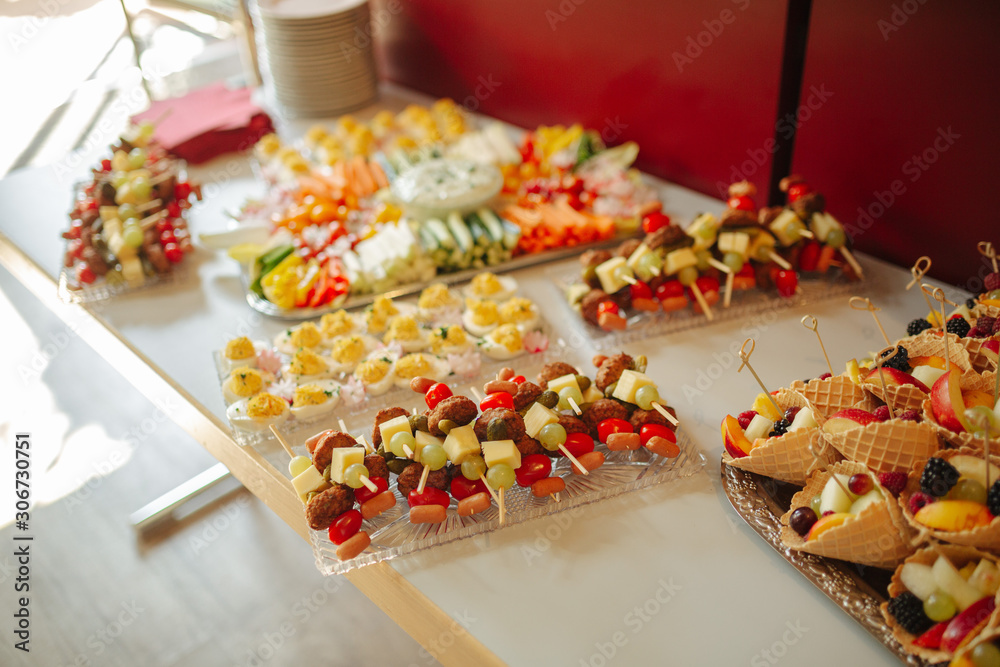 appetizers at a party