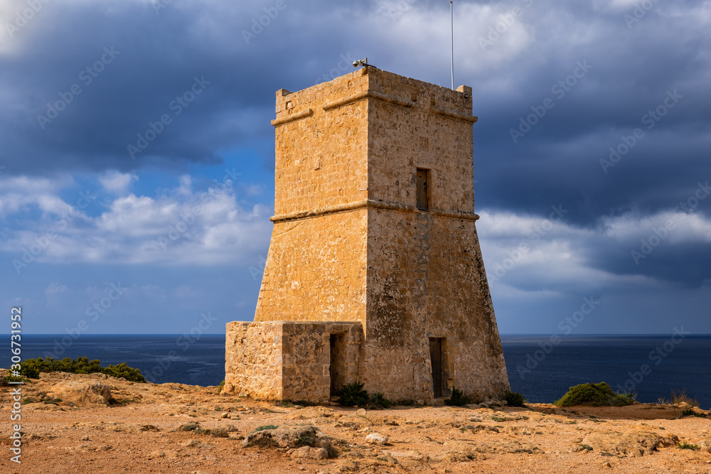 Ghajn Tuffieha Tower in Malta