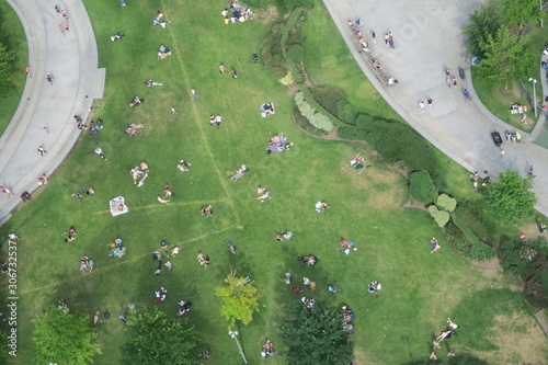 Photography Pelouse vue du london eye londre