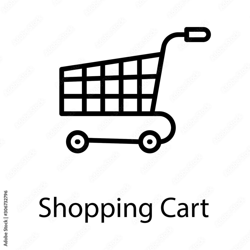 Shopping Cart Vector Shopping Cart Vector