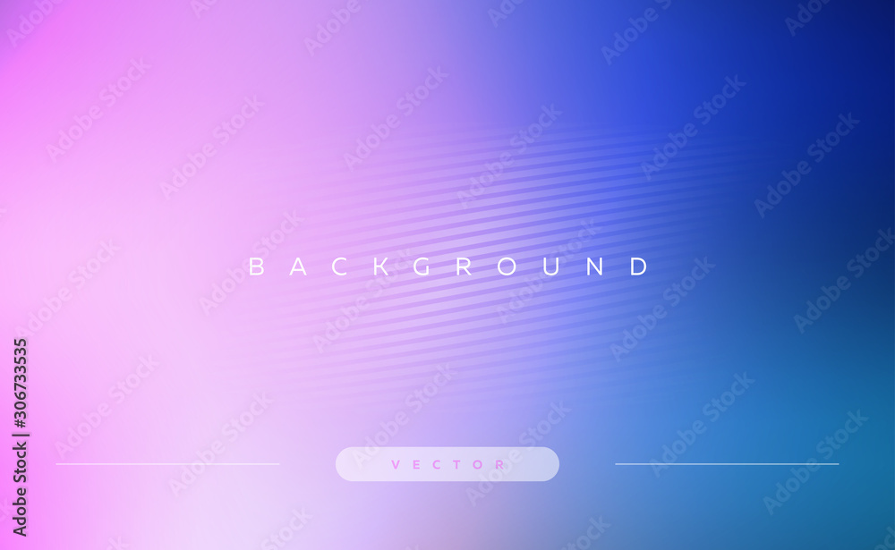 Abstract vector colorful futuristic background. Smooth wallpaper design to decorate back side. Elegant light and stripes minimalistic design.