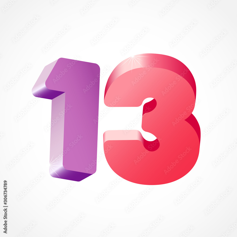 13-th-anniversary-numbers-13-years-old-coloured-logotype-age-congrats