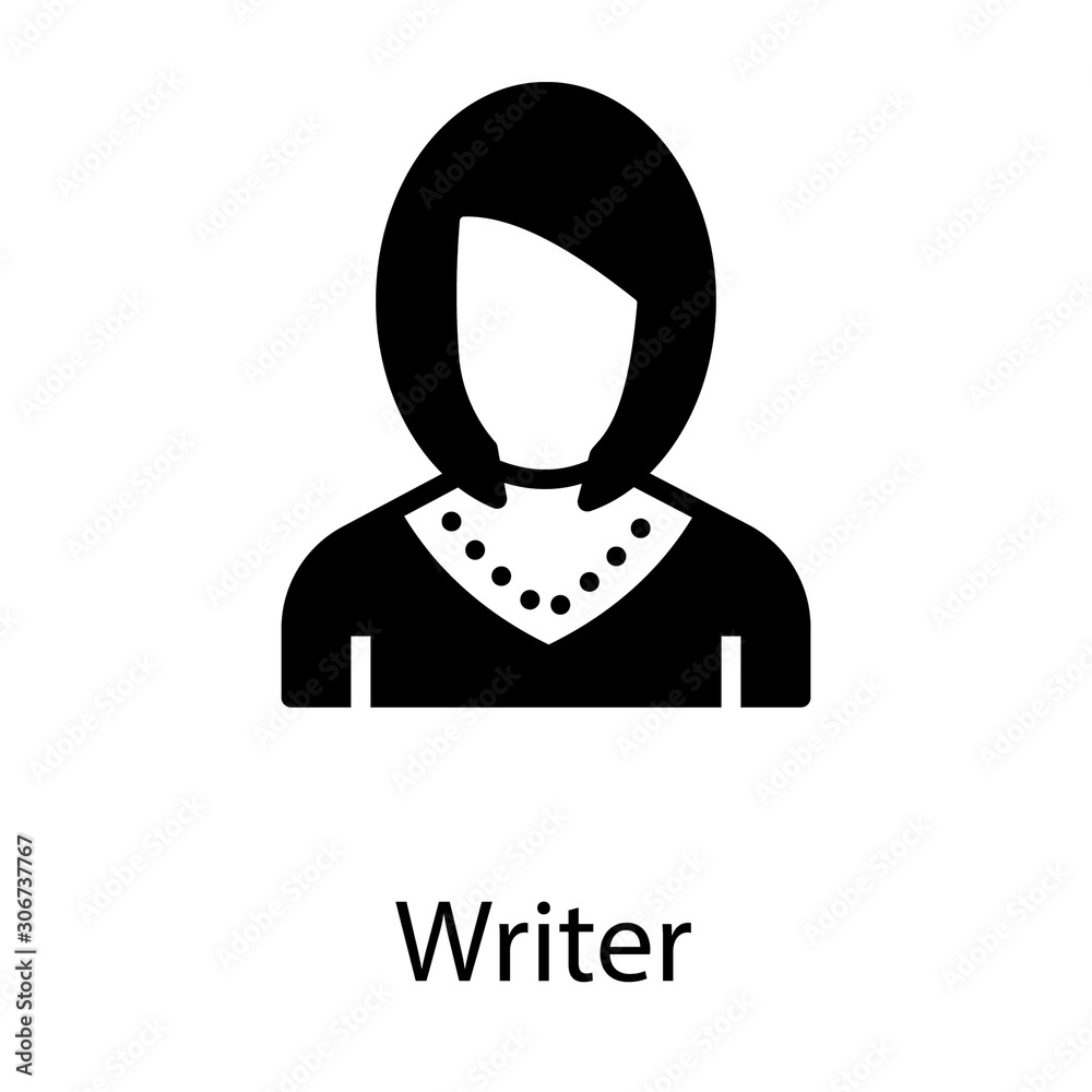  Female Writer Avatar 