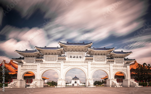 View on Liberty Square in Taipei, Taiwan