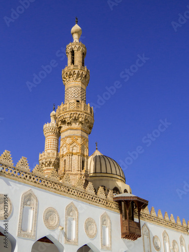 View of Al Azhar Mosque in Cairo, Egypt