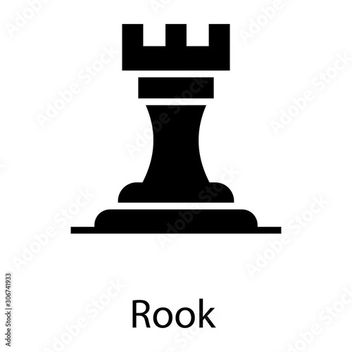  Chess Rook Vector  © Vectors Point