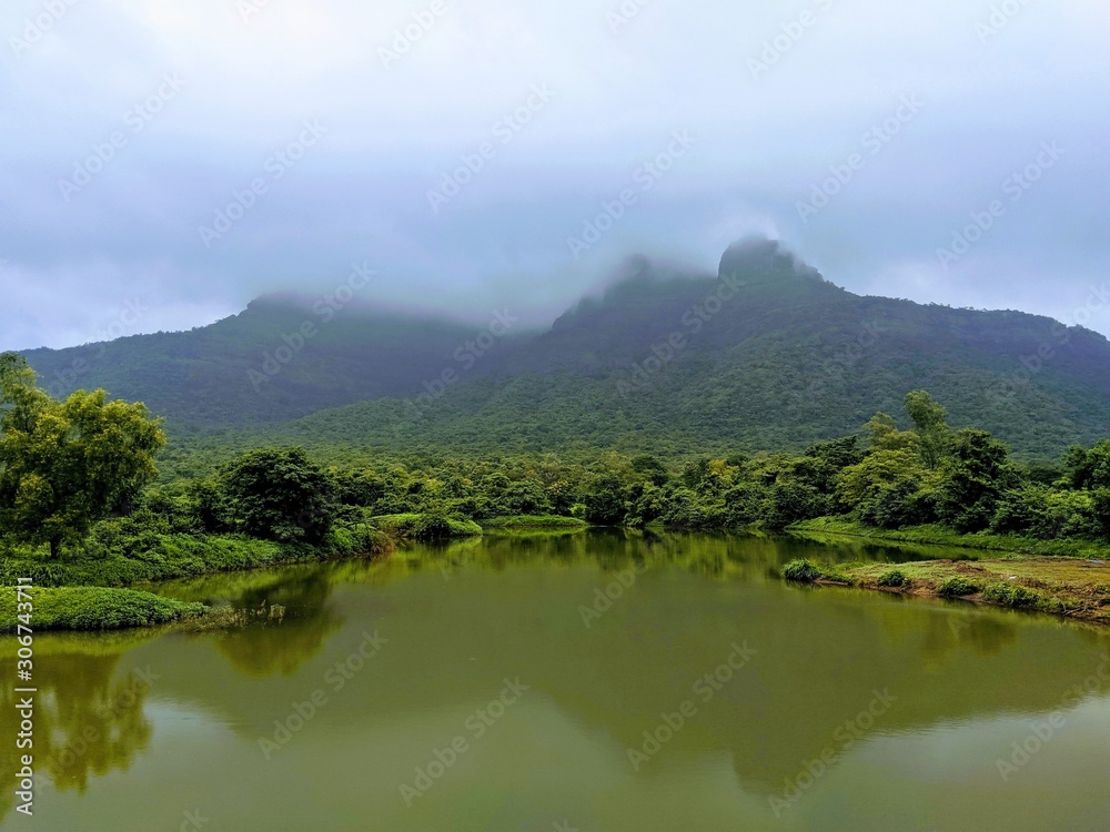 lake in mountains