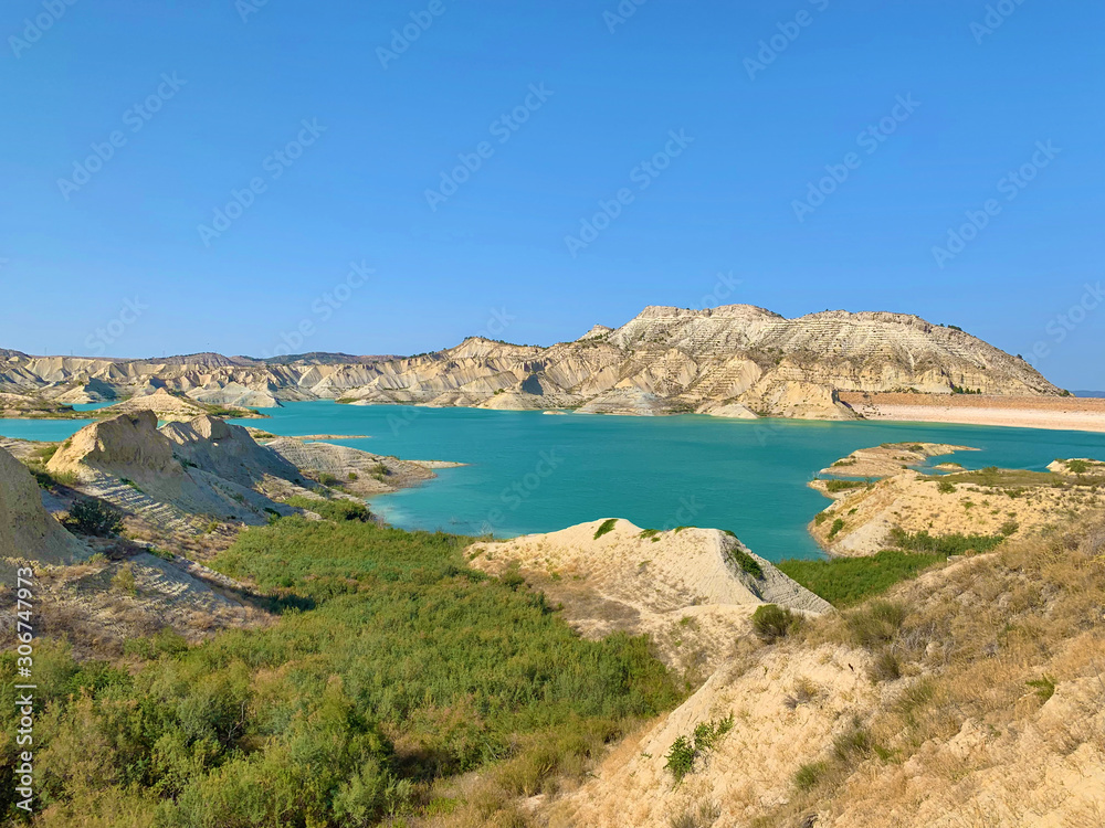 Fototapeta premium Paisaje Lunar, Librilla, España