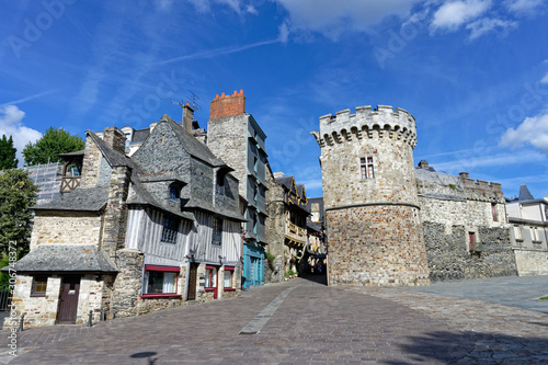 Ville de Viitré, Ile-et-Vilaine, Bretagne, France photo